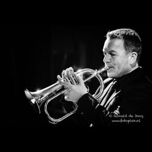 Leo Harmsen en trompet